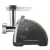 Bild: Moulinex Fleischwolf ME686832 HV8 Pro 4in1 | 2200 Watt | 2 Lochscheiben | Kebbe- & Wurstaufsatz | Schwarz/Silber