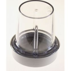 Mühle-Gefäß mit Deckel für Küchenmaschine DeLonghi KW714807 grau