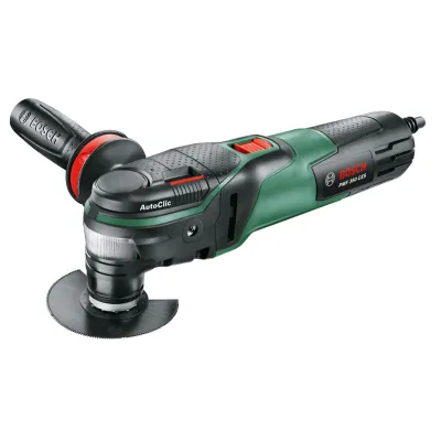 Bosch Multifunktionswerkzeug PMF 350 CES 0603102200 | 350 W | AutoClic | Starlock Zubehör | Oszillierer | inkl. Koffer