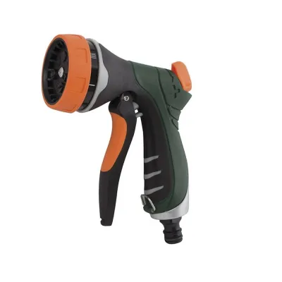 Siena Garden Multifunktionsbrause 399863 | 7-fach verstellbar | Wassermengenregulierung | Metall | Dunkelgrün