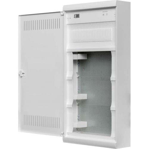Bild: Multimediaverteiler AP 4x12TE Kst 300x620x106mm