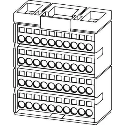 MURR 56109 Potenzialklemmenblock braun blau