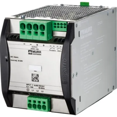 Murrelektronik Schaltnetzteil Emparro 3-phasig 85693 | 24-28V DC | 30A | Power Boost | 324-572V AC/DC | IP20