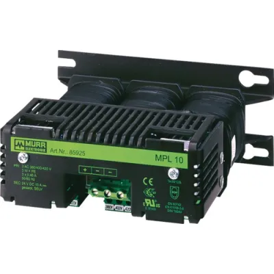 Murrelektronik Gleichstromversorgung 85921 | 24V 5A 120W | 3-phasig | 230-400V AC Eingang | Wandmontage | IP20
