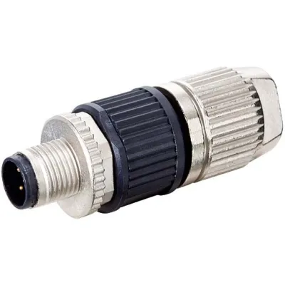 Murrelektronik Rundsteckverbinder M12 Stecker 7000-12533-0000000 | 5-polig | gerade | selbstanschließbar | IP65/IP67