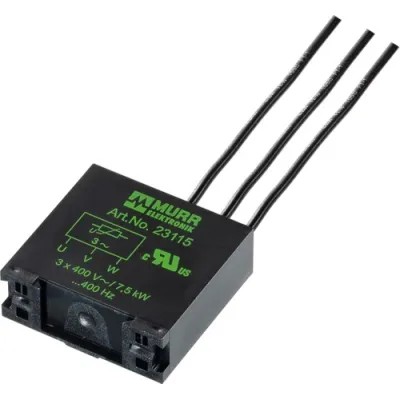 Murrelektronik Entstörmodul 23050 | RC-Glied | Motorentstörmodul 3x400V AC | 4 kW | für Schaltschrankmontage