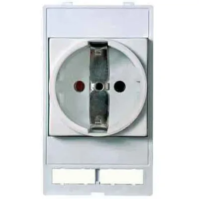 Murrelektronik Modlink MSDD Steckdoseneinsatz 4000-68000-0160000 | Typ F | 250V 16A | Federkraftanschluss | weiß