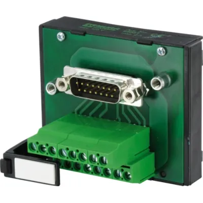 Murrelektronik Schnittstellenbaustein 54040 | D-Sub 9-polig Buchse | 125V 2A | Schraubklemmen | Tragschiene