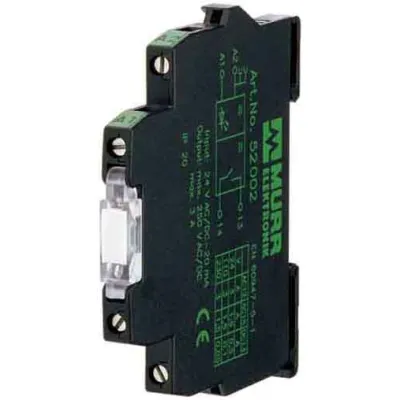 Murrelektronik Optokopplermodul 6652500 | 24VDC | Transistor-Ausgang | 0,5A | LED-Anzeige | 6,2mm Klemme