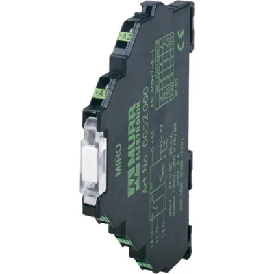 Murrelektronik Optokopplermodul 6652501 | MIRO TR 24VDC FK | 48VDC IN/OUT | 2A | Transistor-Ausgang | LED-Anzeige