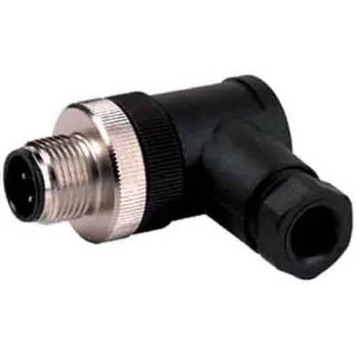 Murrelektronik M12 Stecker 7000-12821-0000000 | 4-polig | abgewinkelt | Schraubanschluss | Stift | Kunststoff | 4-6 mm