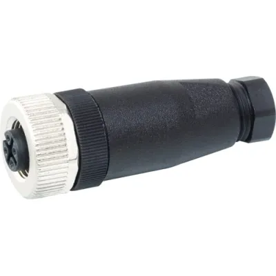 Murrelektronik Sensor-Buchse 7000-12901-0000000 | M12 | 4-polig | gerade | Schraubanschluss | Kunststoff | 250V 4A