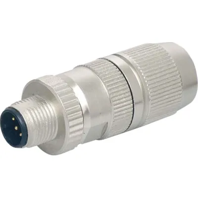 Murrelektronik M12 Stecker 7000-14521-0000000 | 4-polig | gerade | selbstanschließbar | Schneidklemme | Kunststoff