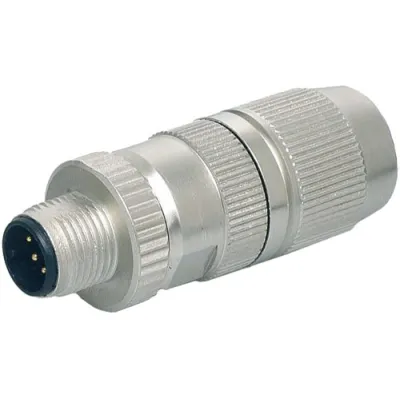 Murrelektronik M12 Stecker 7000-14521-0000000 | 4-polig | gerade | selbstanschließbar | Schneidklemme | Kunststoff