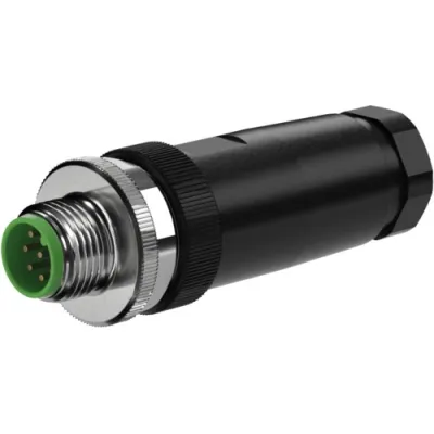 Murrelektronik M12 Stecker 7000-17301-0000000 | 8-polig gerade | Schraubklemme | Kunststoff | ungeschirmt | 0,5qmm
