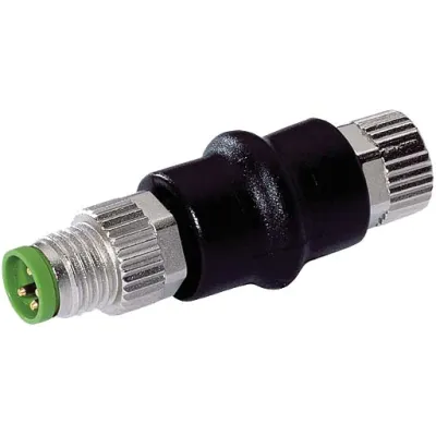 Murrelektronik Adapter M8 Stecker 3-polig auf M8 Buchse 4-polig | 7000-88511-0000000 | Kunststoff | gerade | ölbeständig