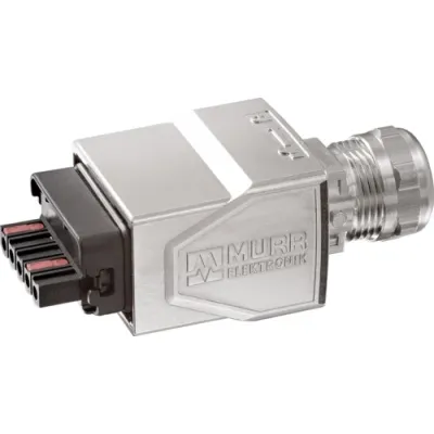 Murrelektronik Push Pull Powerstecker 7000-99601-0000000 | 5-polig | RJ45 | selbstanschließbar | geschirmt | schwarz