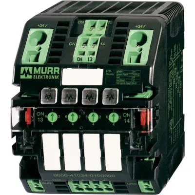 Murrelektronik MICO 4.10 SPEED-START 9000-41034-0401005 | Stromüberwachung 24V DC | 4 Kanäle | 4-10A | Federzuganschluss
