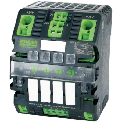 Murrelektronik Lastkreisüberwachung MICO+ 4.6 | 9000-41084-0100600 | 4-kanalig | 24V DC | 1-6A | Federzuganschluss