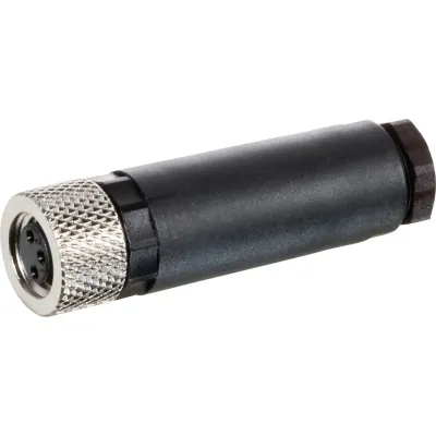 Murrelektronik Rundsteckverbinder M8 Buchse | 3-polig | gerade | Schraubanschluss | IP67 | Kunststoff