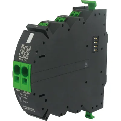 Murrelektronik Einspeisemodul Mico Pro 9000-41190-0000000 | 24V DC 40A | Stromüberwachung | Federzuganschluss 16mm²
