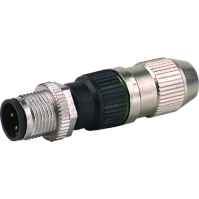 Murrelektronik Rundsteckverbinder 7000-12481-0000000 | M12 4-polig | Schneidklemm | gerade | Stift | IP67