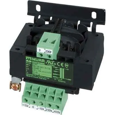 Murrelektronik Steuer-/Trenntrafo 86368 | 100VA | IN 230/400V | OUT 230V | Schienenmontage | IP20