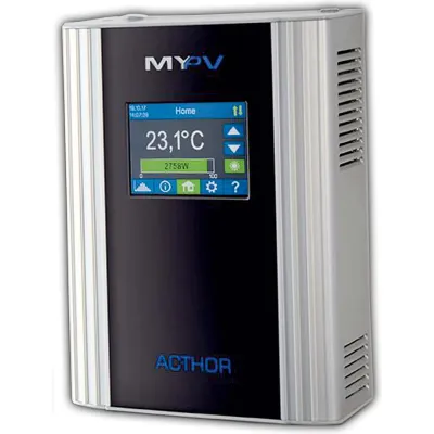 my-PV AC THOR 20-0100 Leistungs-Controller | 3 kW | Power-Manager für Warmwasser & Heizung | Touch-Bedienung