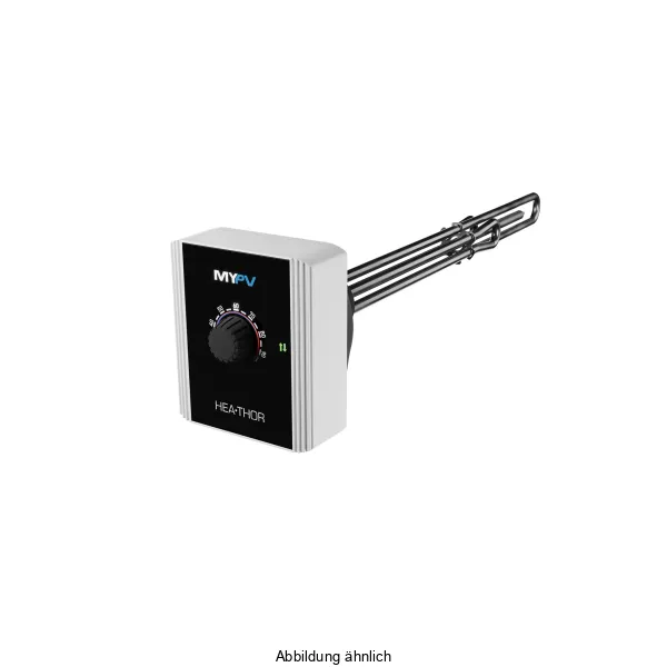 my-PV Einschraub-Heizkörper HEA•THOR 9 kW | IoT Heizstab für dynamische Stromtarife | LAN/WLAN | 1,5" Gewinde