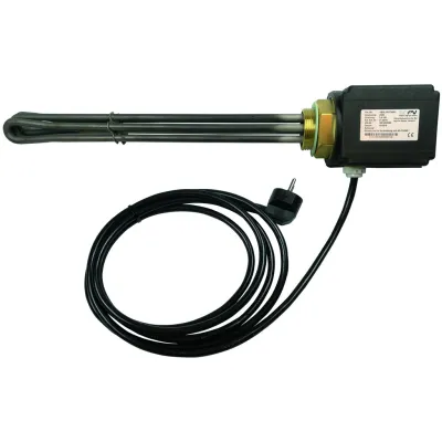 MYPV Einschraubheizkörper 20-0550 | 3 kW | ohne Thermostat | 1,5 Zoll | für Photovoltaik | Temperaturbegrenzer
