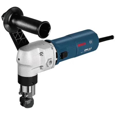 Bosch Blechnibbler GNA 3,5 | 0601533103 | 620W | für Stahl bis 3,5mm | Metall-Nibbler kabelgebunden | Blau