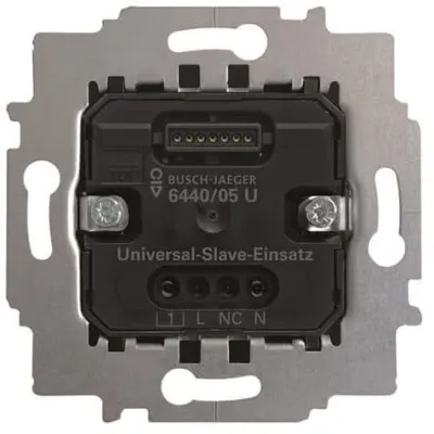 Busch-Jaeger Universal-Slave-Einsatz 6440/05 U | Nebenstelleneingang | 3-Leiter | Unterputz | IP20 | 230V