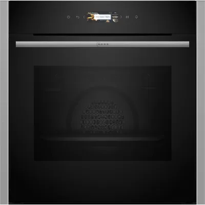 NEFF Einbau-Backofen B24CR71N0 N70 | 71l | 14 Heizarten | Pyrolyse | Touch-Bedienung | Home Connect | A+ | Edelstahl