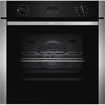 NEFF Einbaubackofen B2AVG6AN0 N30 | 71 l | Pyrolyse | Dampfunterstützung | CircoTherm | Edelstahl | A | 60 cm