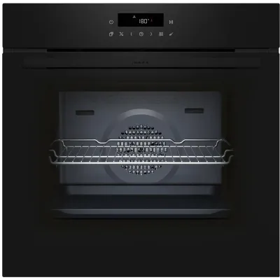 NEFF Einbau-Backofen B2CCJ7BK3 N30 | 71 l | 7 Heizarten | Pyrolyse | Air Fry | LED-Touch | Energieeffizienz A+ | Schwarz
