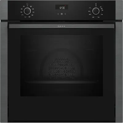 NEFF Einbau-Backofen B3ACE2AG3 N50 | 71 l | 7 Heizarten | EasyClean | Slide&Hide Tür | A+ | Schnellaufheizung