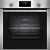 Bild: Neff Einbau-Backofen B3CCE4AN0 | CircoTherm Heißluft | Hide versenkbare Tür | 71 l | 7 Heizarten | Edelstahl/Schwarz | A