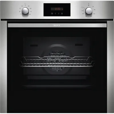 Neff Backofen-Set BX48P (B2CCG6AN0+T18SDH9L0) | Einbau-Backofen 71l Pyrolyse | 80cm Elektrokochfeld Touch | Edelstahl
