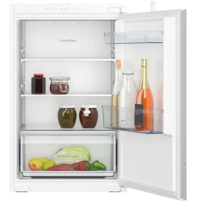 NEFF Einbaukühlschrank KI1211SE0 | 136 l | 88 cm Nische | Schlepptür | FreshSafe | LED | EEK E | 35 dB | Sicherheitsglas