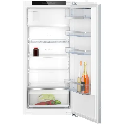 NEFF Einbau-Kühlschrank KI2423DD1 mit Gefrierfach | 187l | 27dB | 122cm Nische | LED | Soft Close | weiß