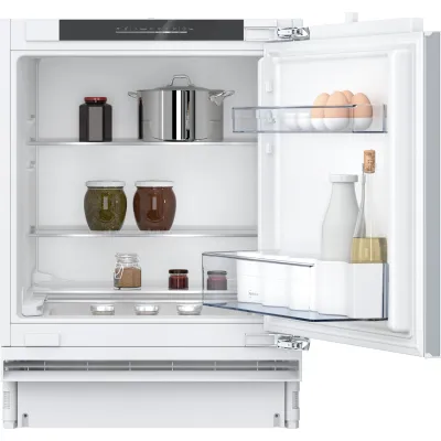 NEFF Unterbau-Kühlschrank KU1212FE0 | 134 l | Festtür | Super Cooling | LED | Home Connect | 82x59,8x54,8 cm | E | Weiß