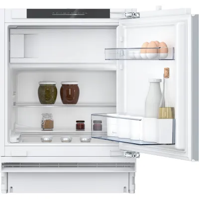 NEFF Unterbau-Kühlschrank KU2222FD0 | Gefrierfach | Home Connect | 110l | 82x60cm | 35dB | Festtür | LED | D | Weiß