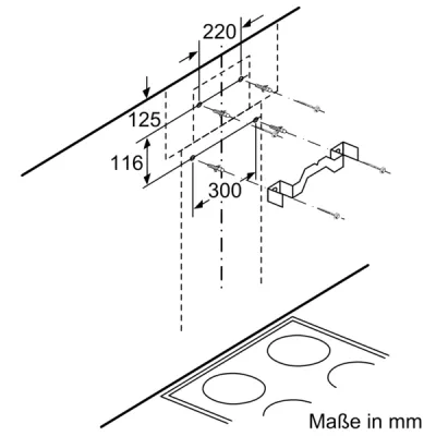 Neff Umluft-Umrüstset Z51FXD2N1 | Long Life Aktivkohlefilter | regenerierbar | für Wandessen | silber
