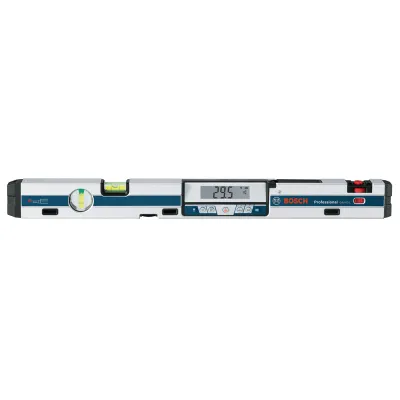 Bosch Neigungsmesser GIM 60 L 0601076900 | digital mit Laser bis 30m | 600mm Aluminium | magnetisch | silber/blau