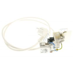 Netzkabel für Whirlpool Waschmaschine 482000092504 1,2m, weiß