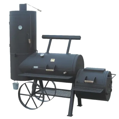 Neumärker Barbecue Grill 24 Zoll Chuckwagon 00-71505 | Holzfeuerung | Edelstahlroste | 1650x600 mm Grillfläche