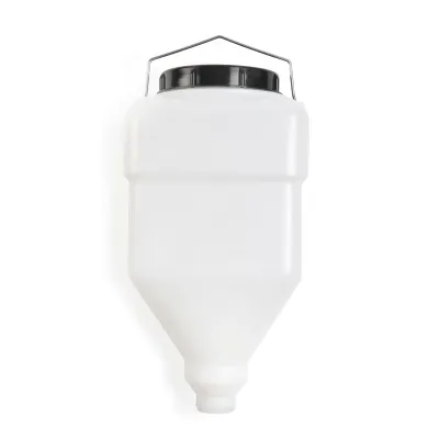 Neumärker 5-Liter-Container für Euterspender 05-51537 | Kunststoff | Nachfüllbarer Soßenbehälter | mit Bügel