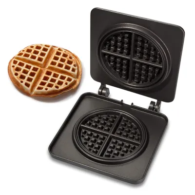 Neumärker Waffel Wechselplatten Americano für Thermocook® 31-40733-01 | 1 Waffel 185x185x30 mm | Aluminiumguss Antihaft | 5 kg