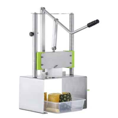 Neumärker Ananasschäler 2.0 05-50534 Gastronomie | Profi Ananasschneider mit Hebel-Mechanik | Edelstahl | 89/95 mm Klinge