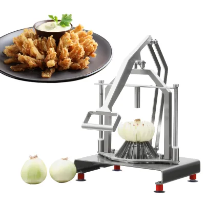 Neumärker Blooming Onion Cutter Schneider für Zwiebel-Blumen 05-50539 | Edelstahl | 352x250/421x875 mm | Gastro-Zwiebel-Schneider